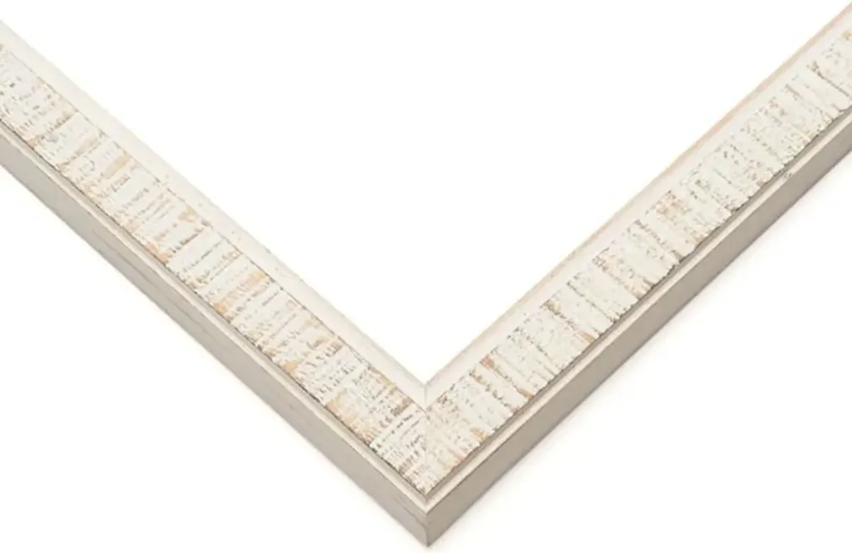 Rustic White Square Picture Frame