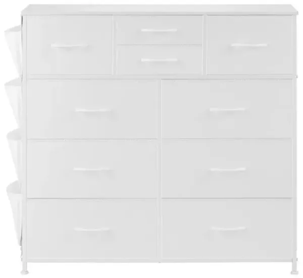 10 Drawer Dresser Fabric Storage Drawers Fabric Bins & Steel Frame