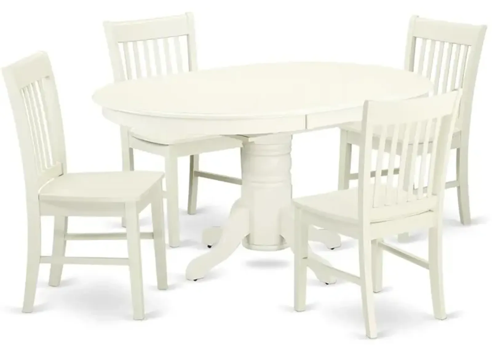 Dining Room Set Linen White