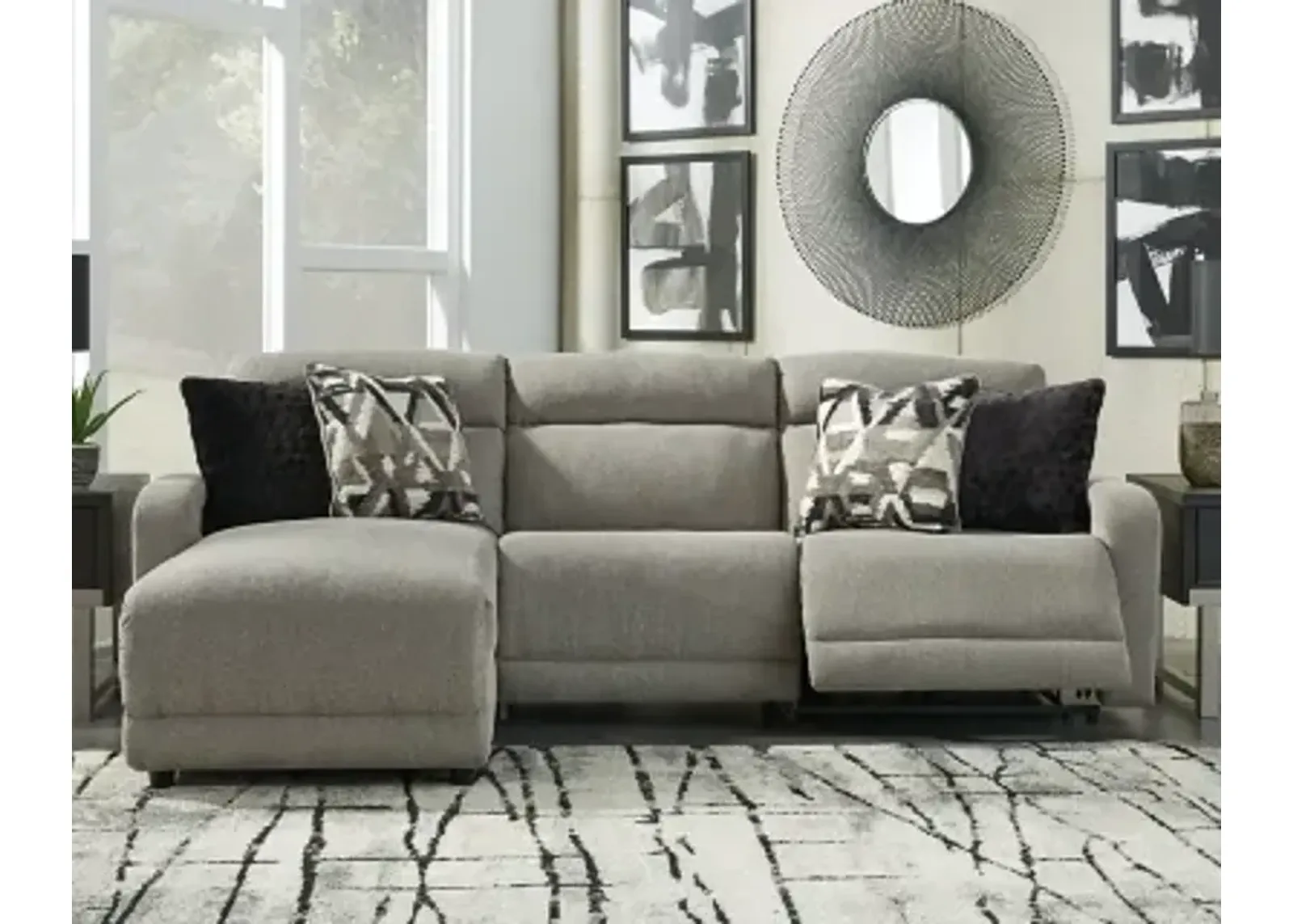 Colleyville 3-Piece Power Reclining Sectional with Chaise