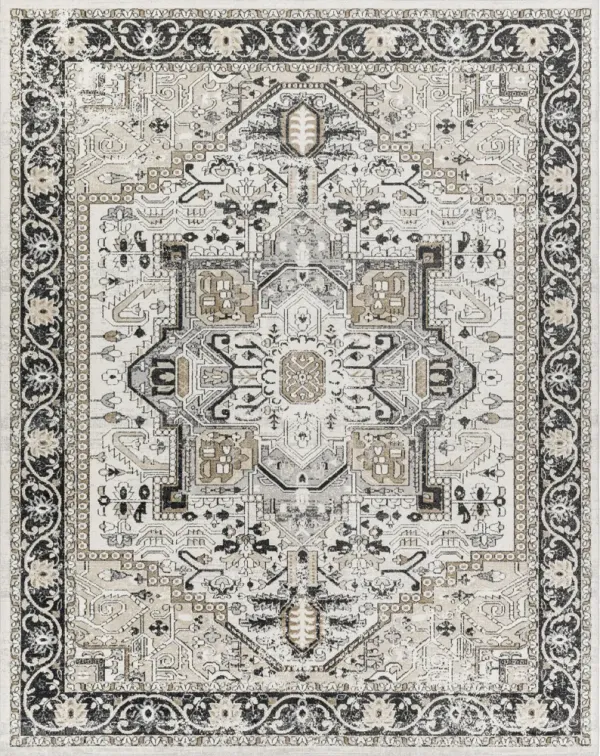Lavadora LVR-2322 2'7' x 7'3' Gray Rug