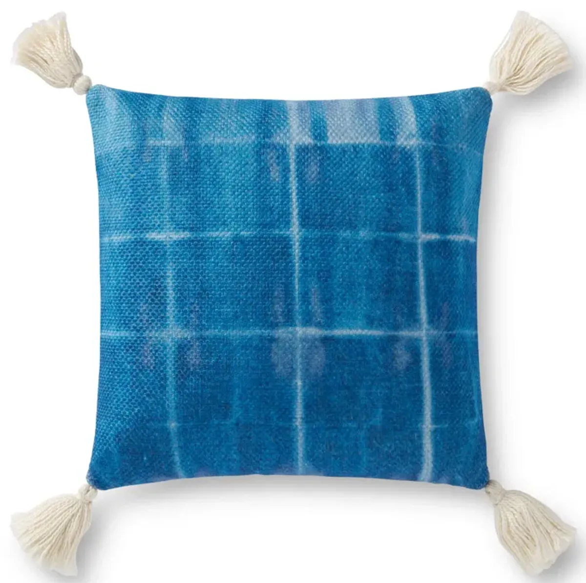 P0922 Blue 18"x18" Down Pillow