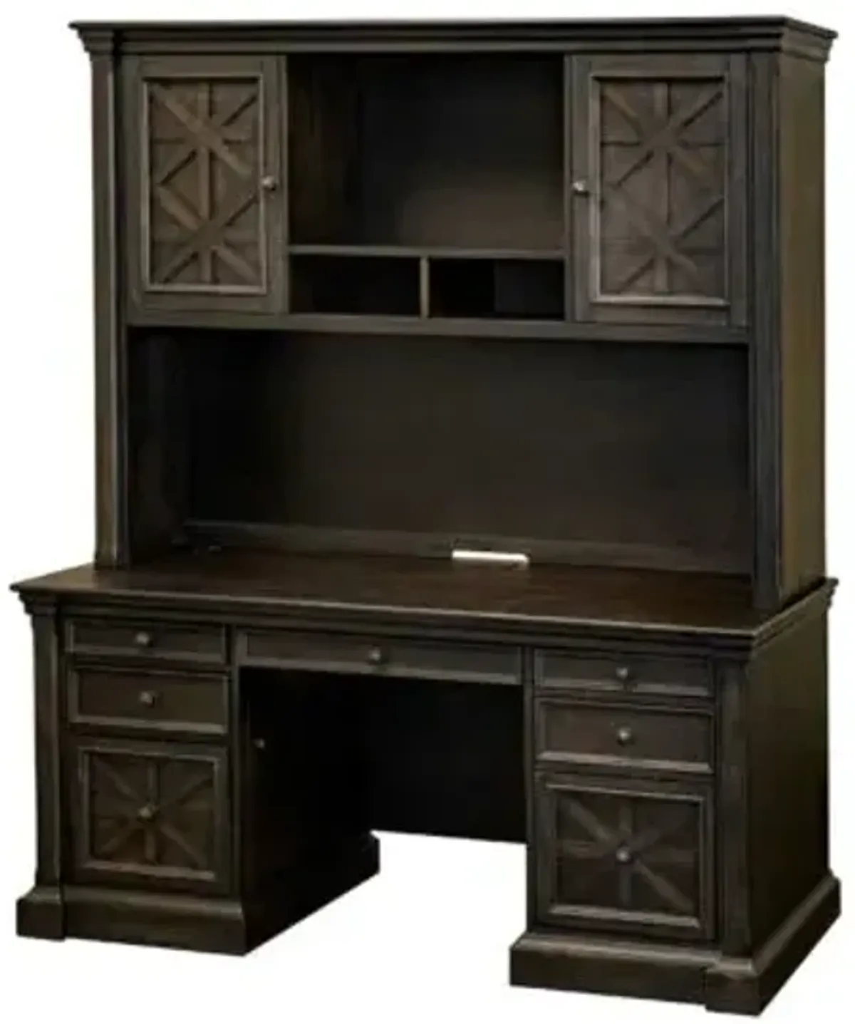 Traditional Hutch With Doors