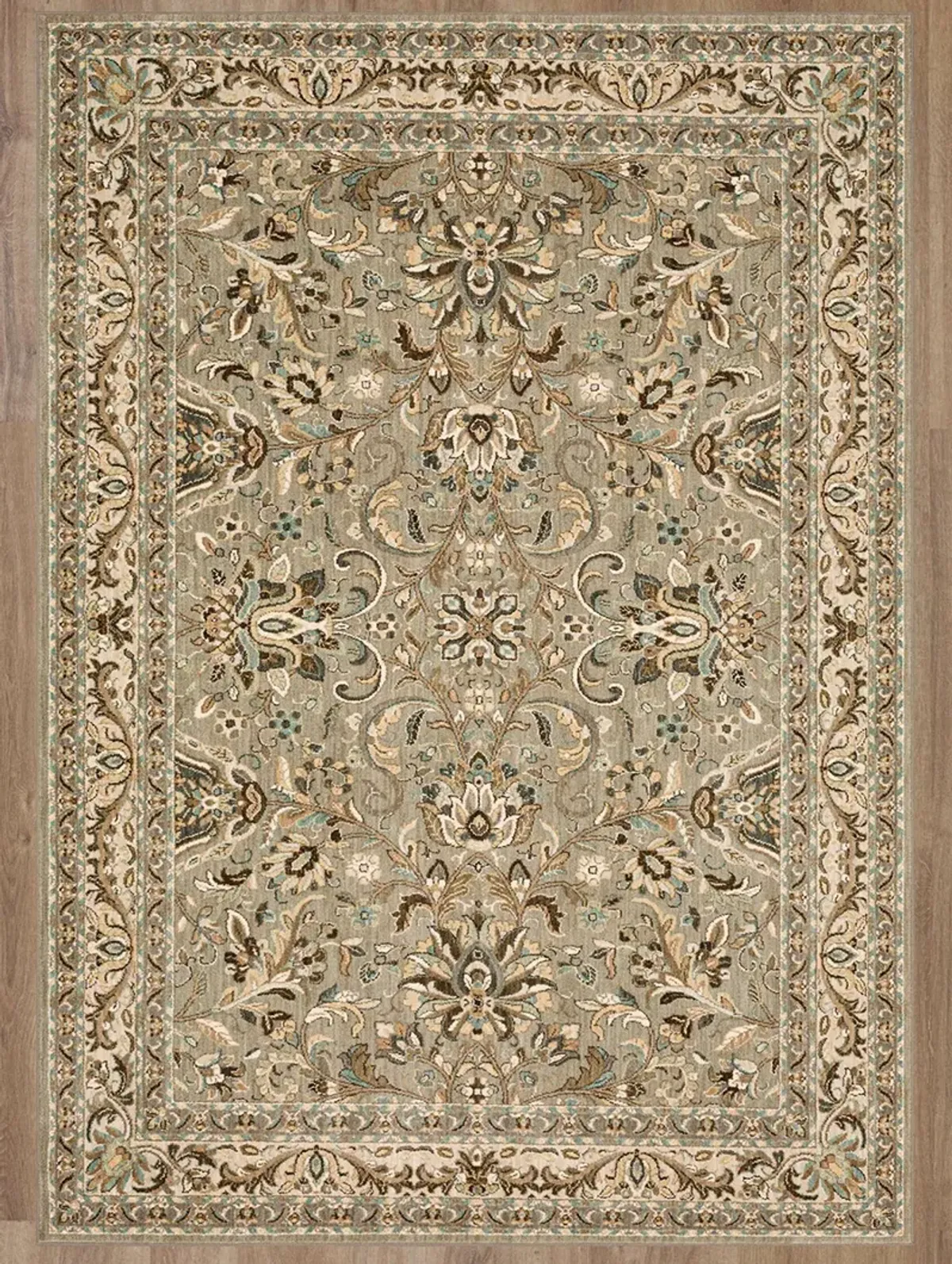 Euphoria Newbridge Willow gray 8' ROUND Rug