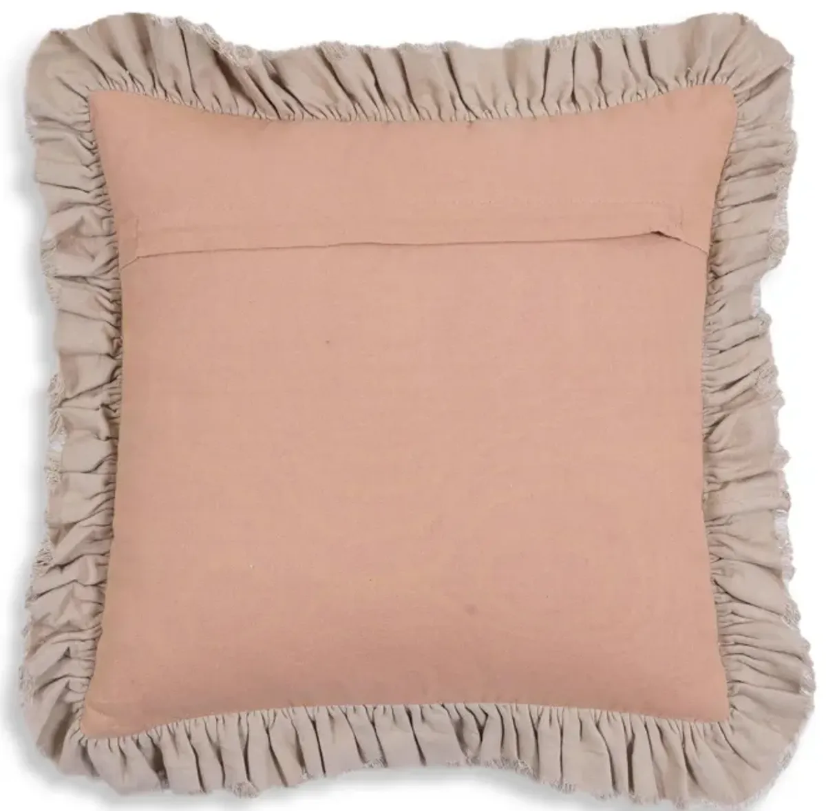 Alessia Distressed Blue Velvet Pillow