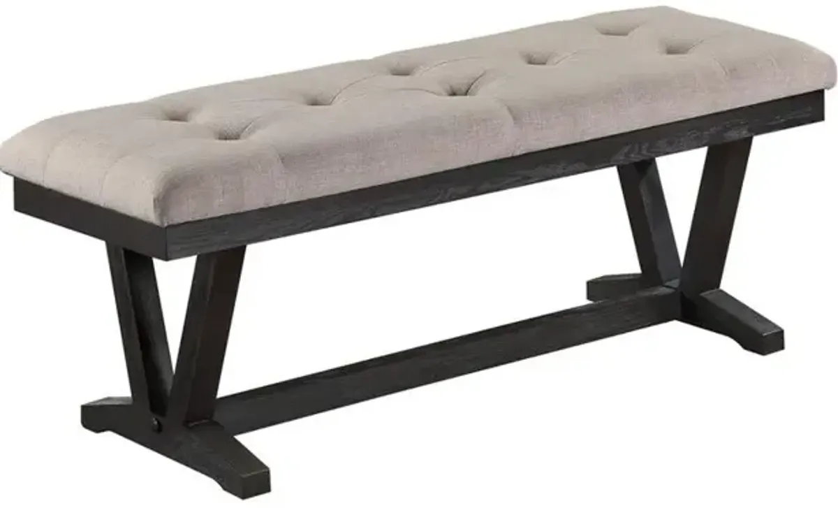 Best Quality Furniture Dining Bench with Beige finish