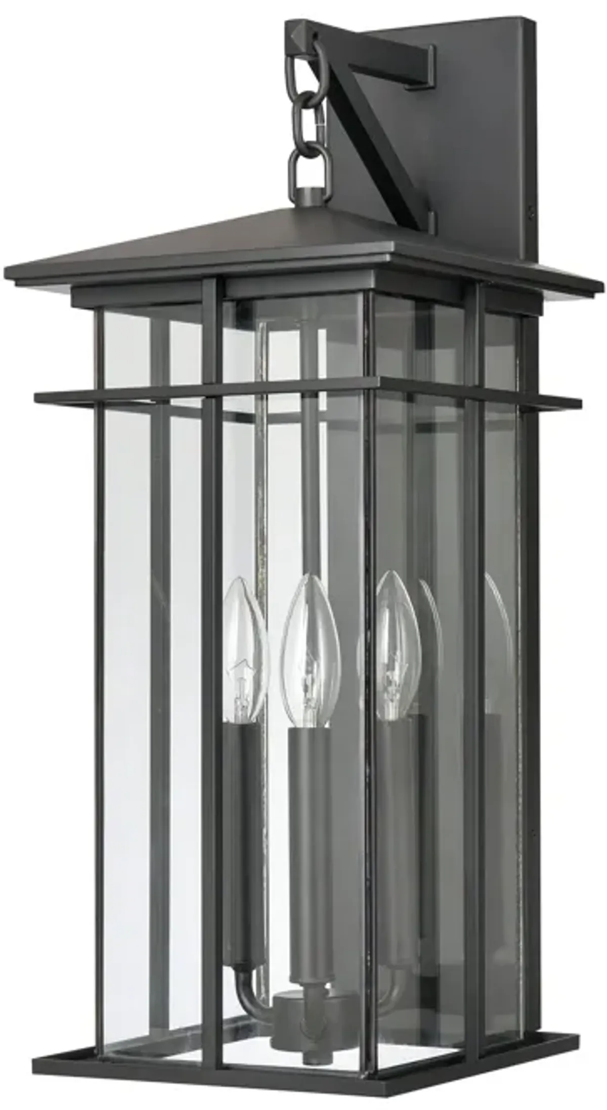 Oak Park 22'' High 3-Light Outdoor Sconce