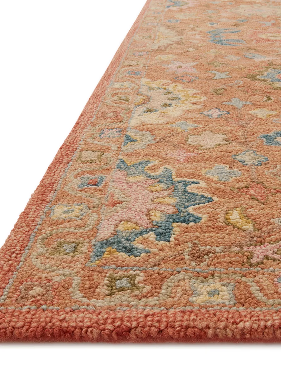 Padma PMA-05 Terracotta / Multi 7''9" x 9''9" Rug by