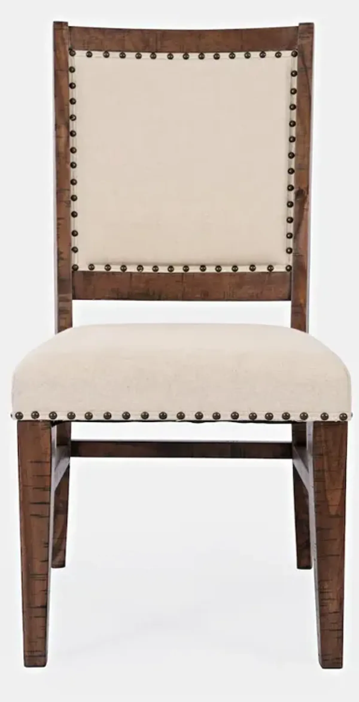 Jofran Fairview Transitional Solid Wood Upholstered Side Chair (Set of 2)