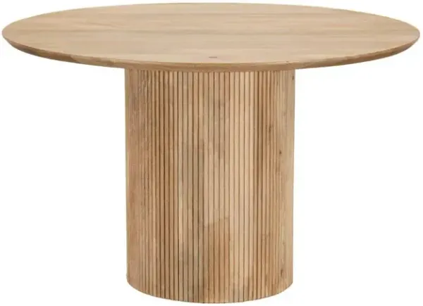 LH Home Cylinder Round Dining Table