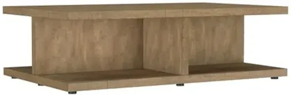 Cortona Square Engineered Wood Cocktail Coffee Table Mango