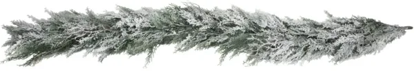 77" Snowed Cedar Twig Artificial Christmas Garland