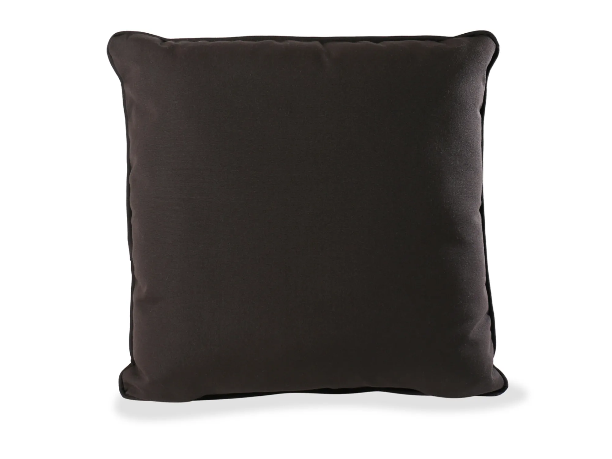 Canvas Walnut Throw Pillow