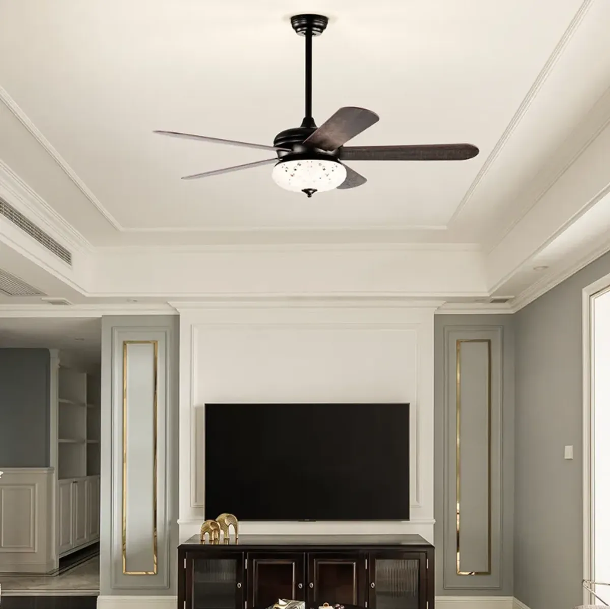 52 Inches Ceiling Fan with Remote Control