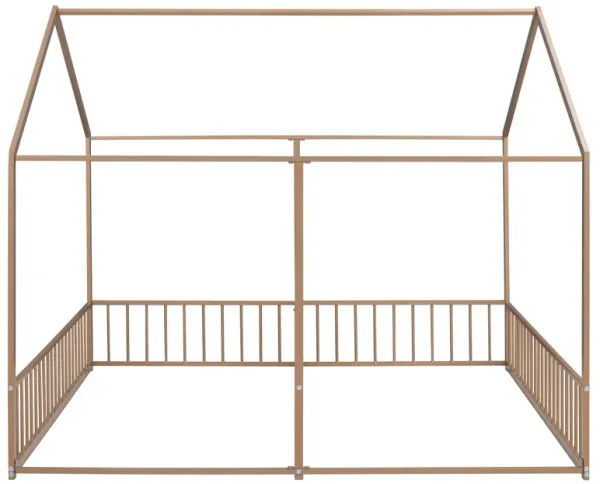 Merax Metal House Platform Beds 2 Shared Beds