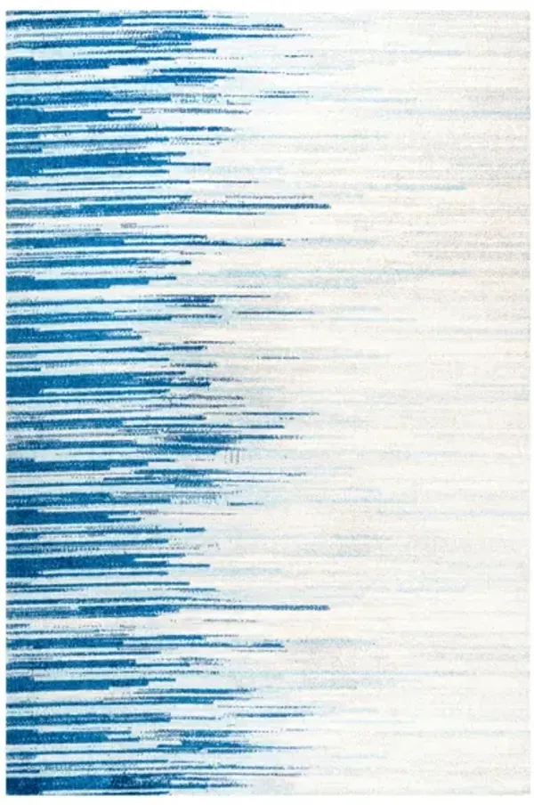 Linear Modern Half Stripe Area Rug