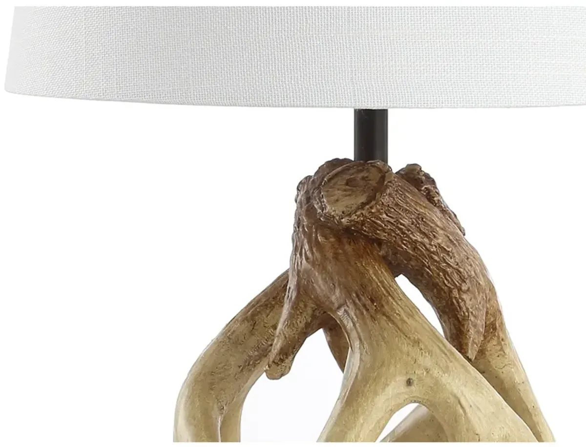 Vermont Antler Resin LED Table Lamp