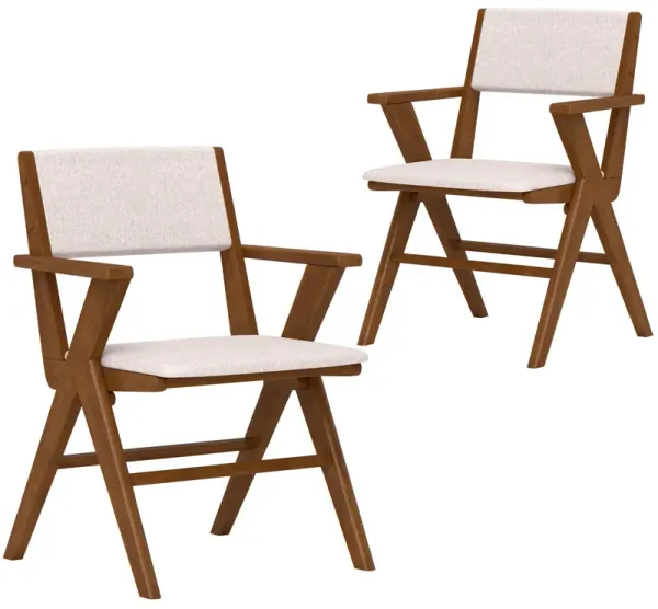 Set of 2 Dining Chairs for Comfortable Seating in Kitchen or Dining Room