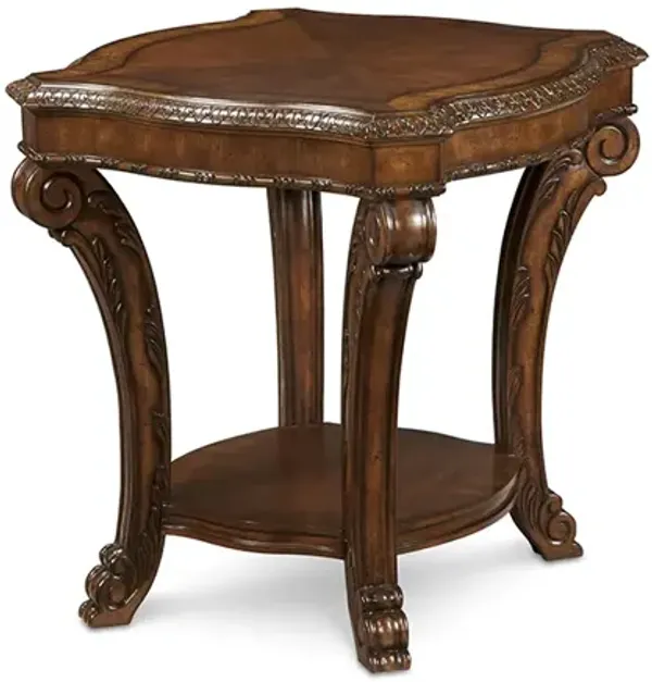 Old World End Table
