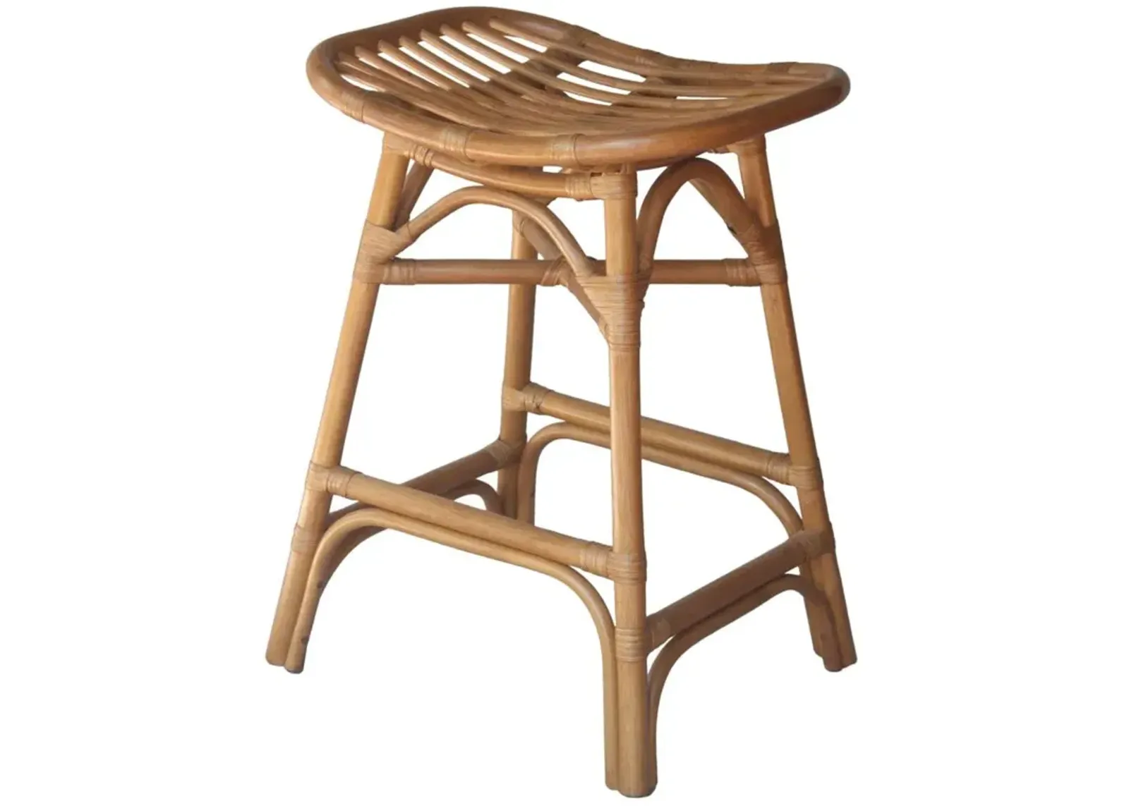 Damara Rattan Counter Stool