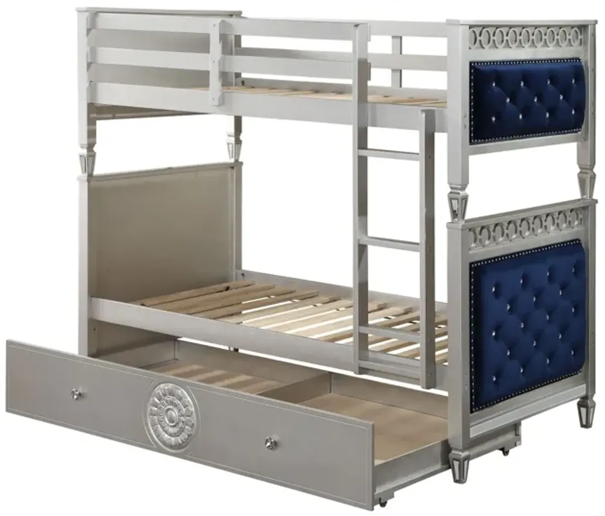 Twin/Twin Bunk Bed, Velvet