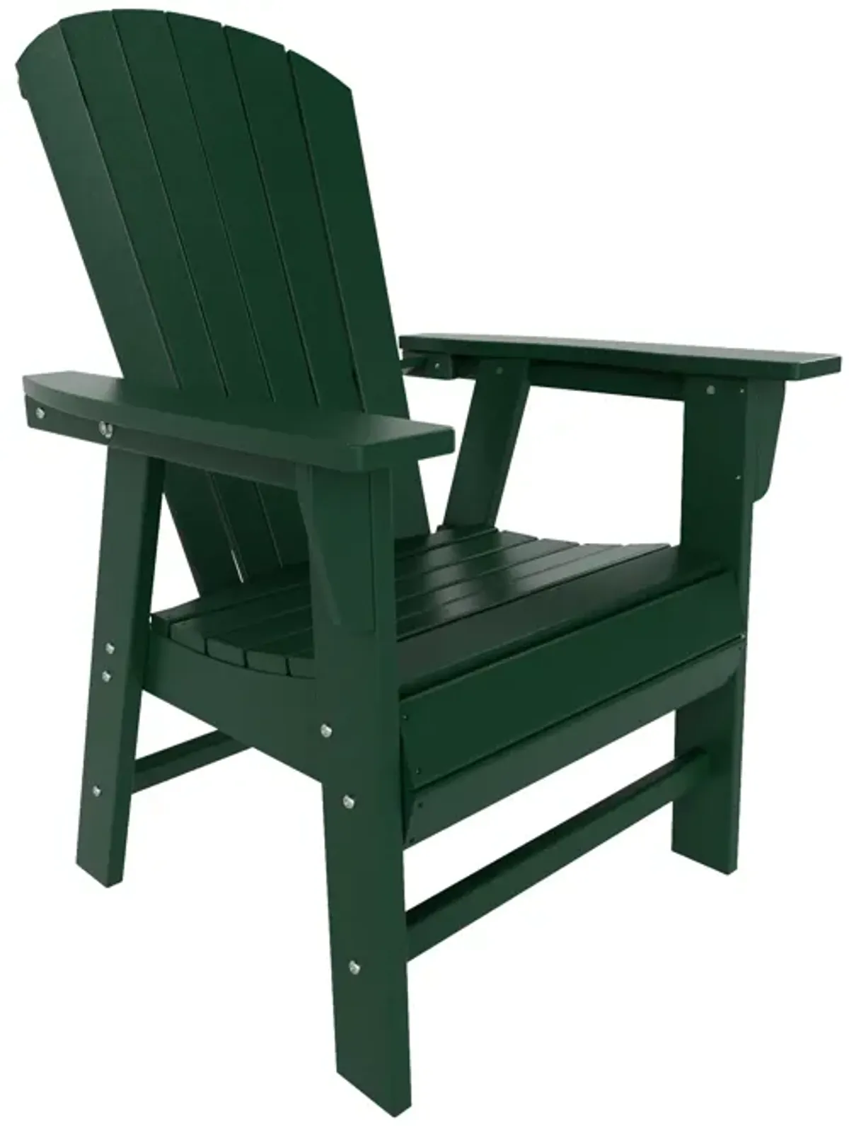 WestinTrends Outdoor Patio Shell-back Adirondack Dining Chair