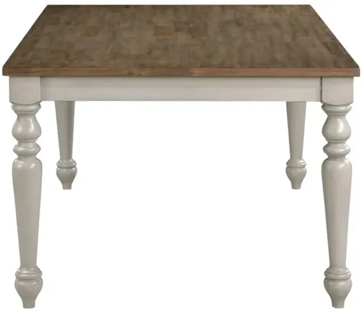 New Classic Furniture Jennifer Dining Table + 4 Chairs + 1 Bench