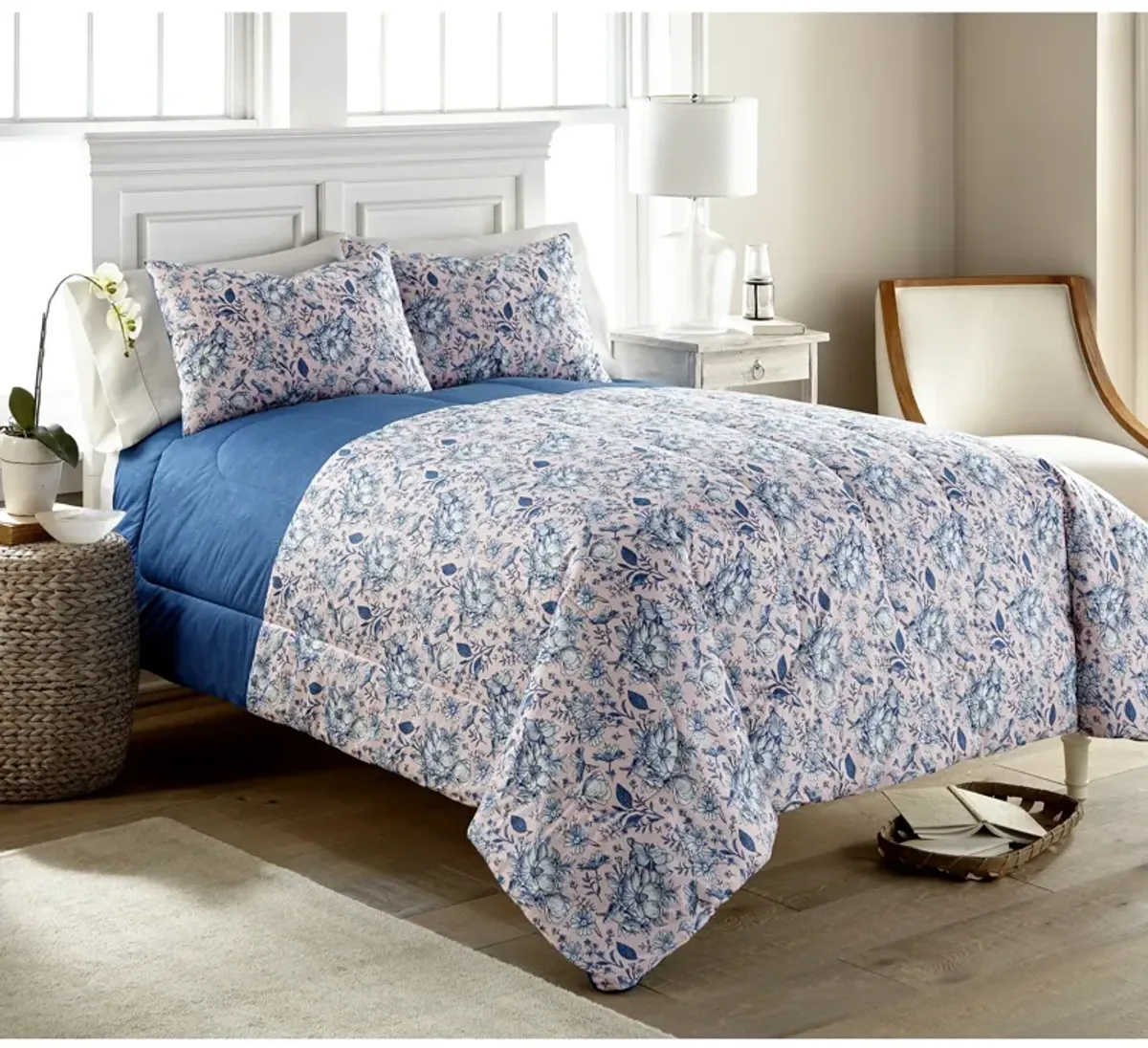 Micro Flannel 6 in 1 Comforter Set