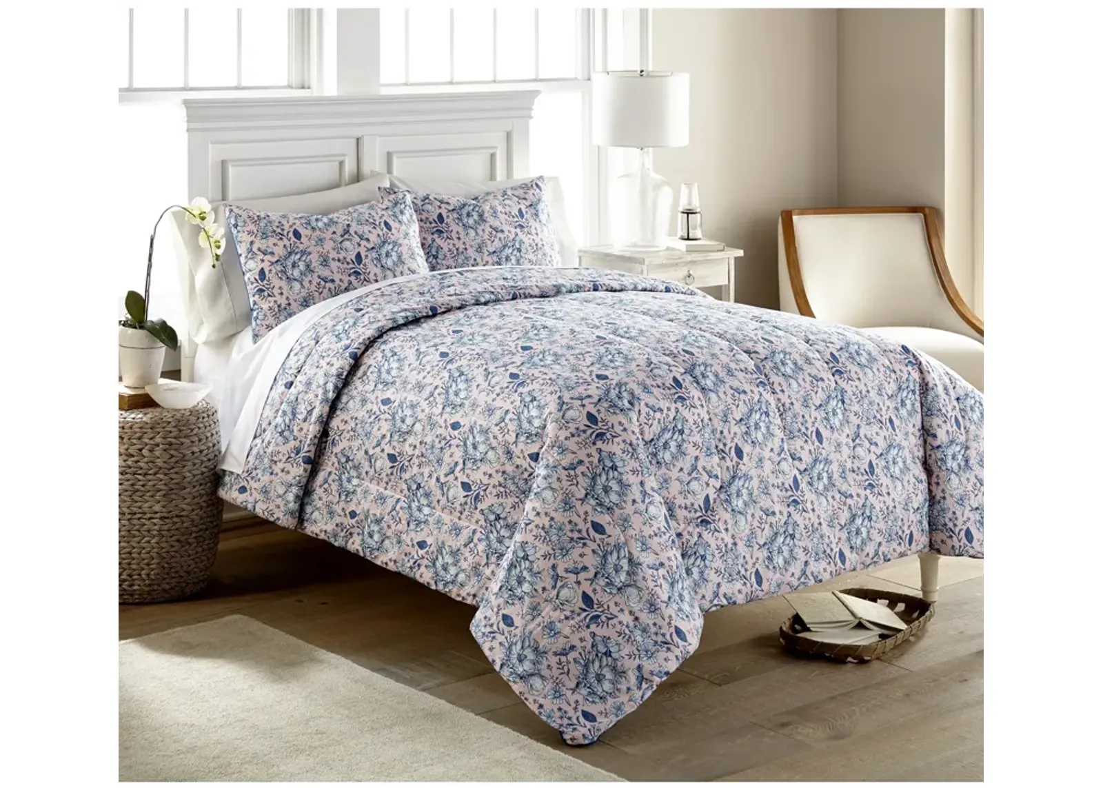 Micro Flannel 6 in 1 Comforter Set