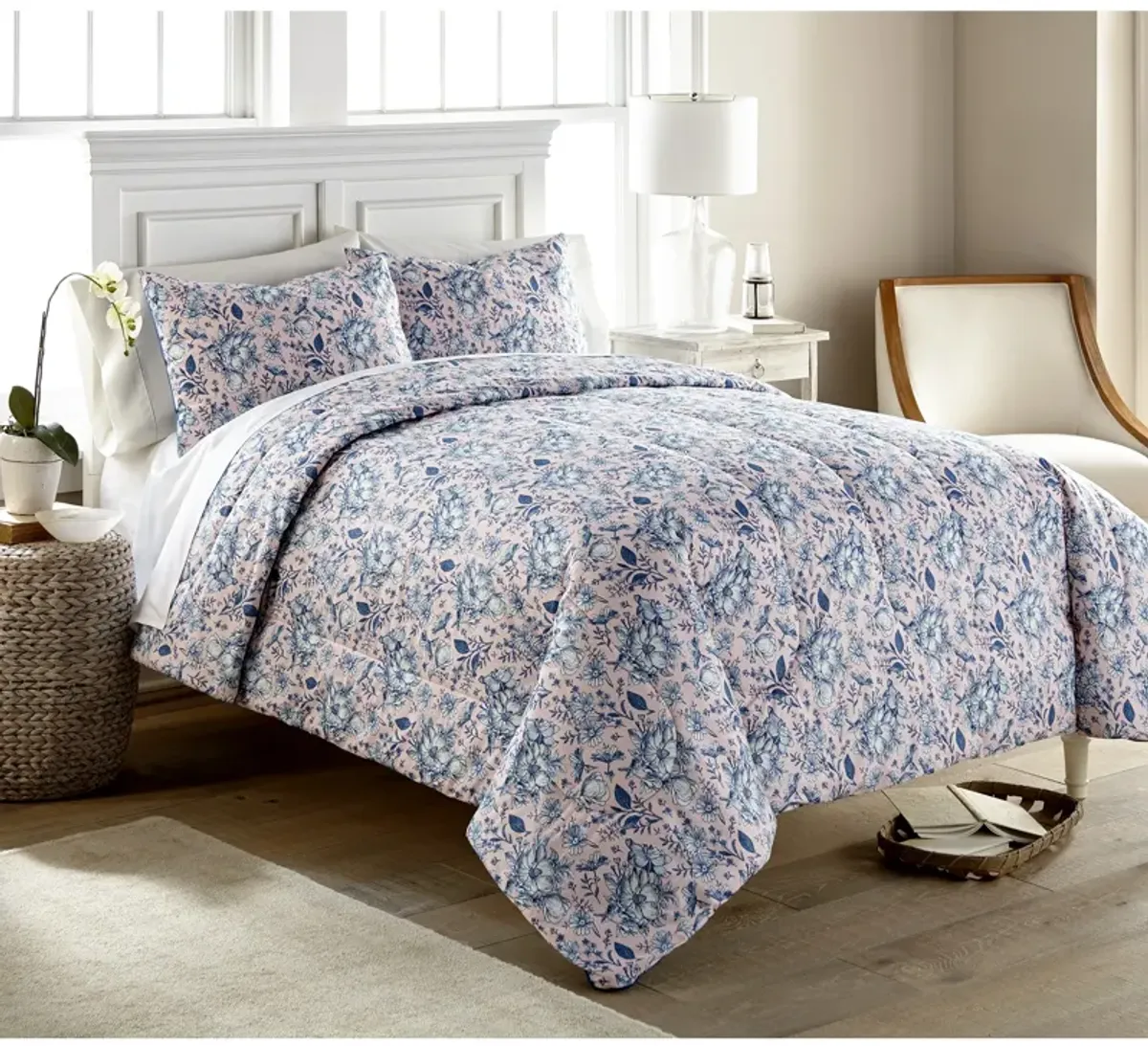 Micro Flannel 6 in 1 Comforter Set