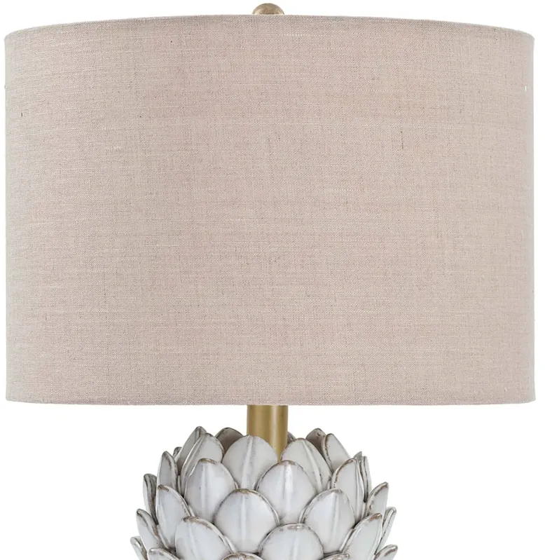 Leafy Artichoke Ceramic Table Lamp