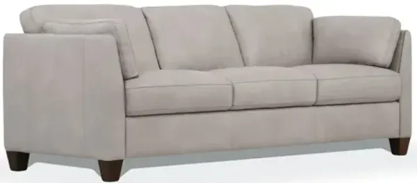 Matias Sofa, Dusty White Leather