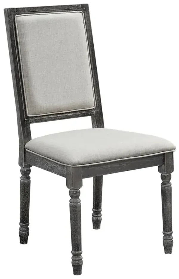 Upholstered Back Chair, Set of 2
