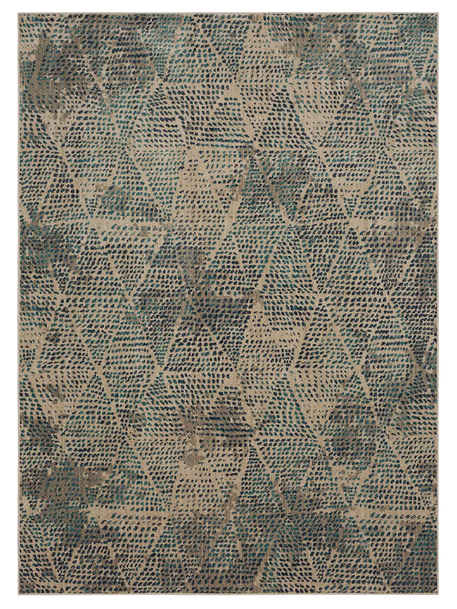 Expressions by Scott Living Kiowa Admiral Blue 8' X 11' Rug