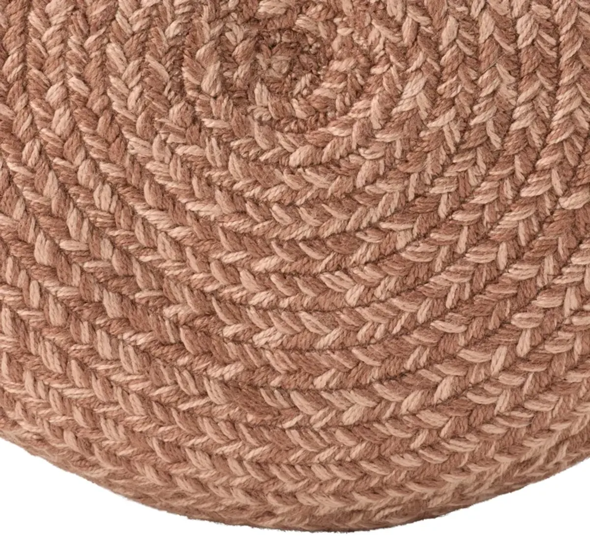 Saba Solar Pouf in Toasted Almond