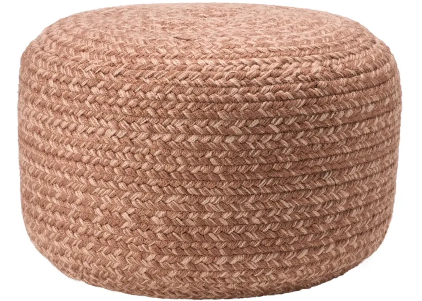 Saba Solar Pouf in Toasted Almond