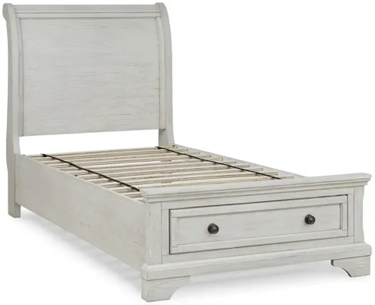 Twin Sleigh Storage Bed