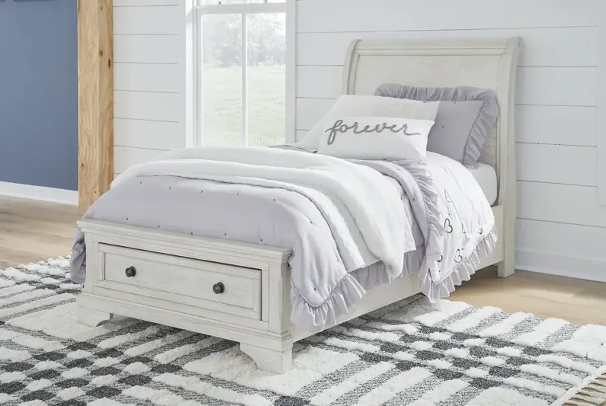 Twin Sleigh Storage Bed