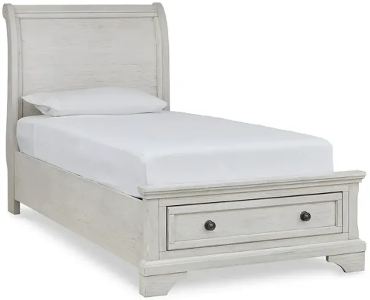 Twin Sleigh Storage Bed