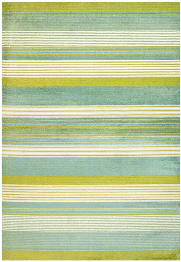 Duxbury Gradient Ticking Striped Area Rug
