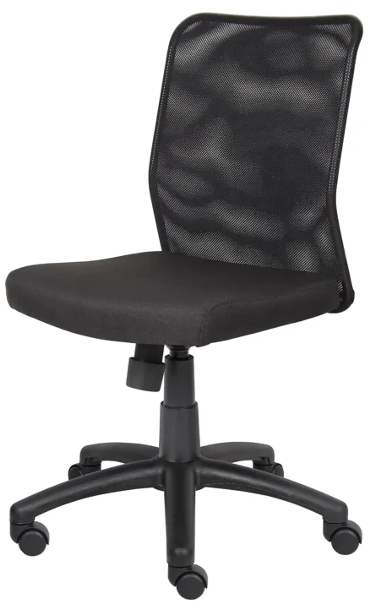 NorStarBoss Office Products Budget Mesh Task Chair without Arms in Black