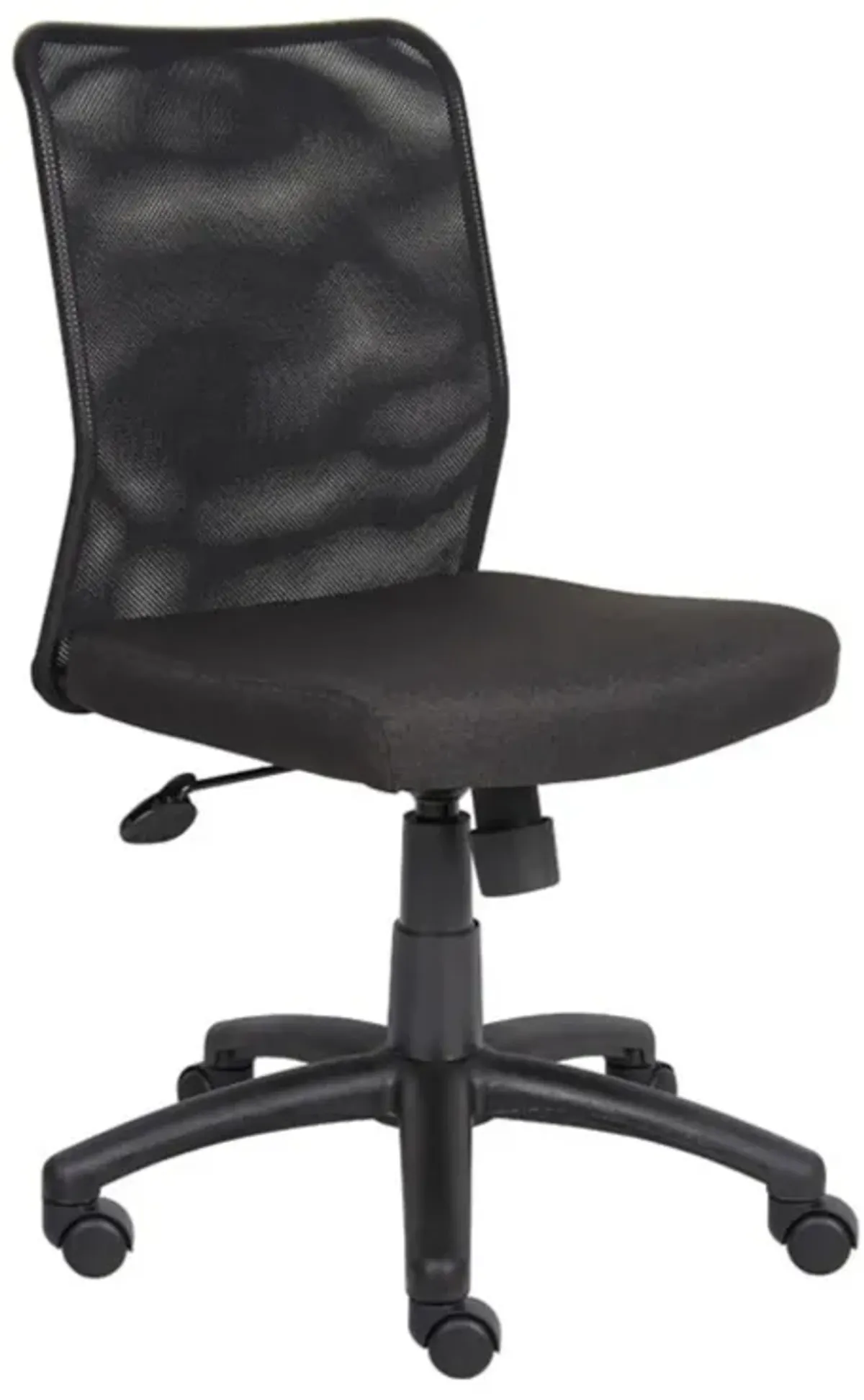 NorStarBoss Office Products Budget Mesh Task Chair without Arms in Black