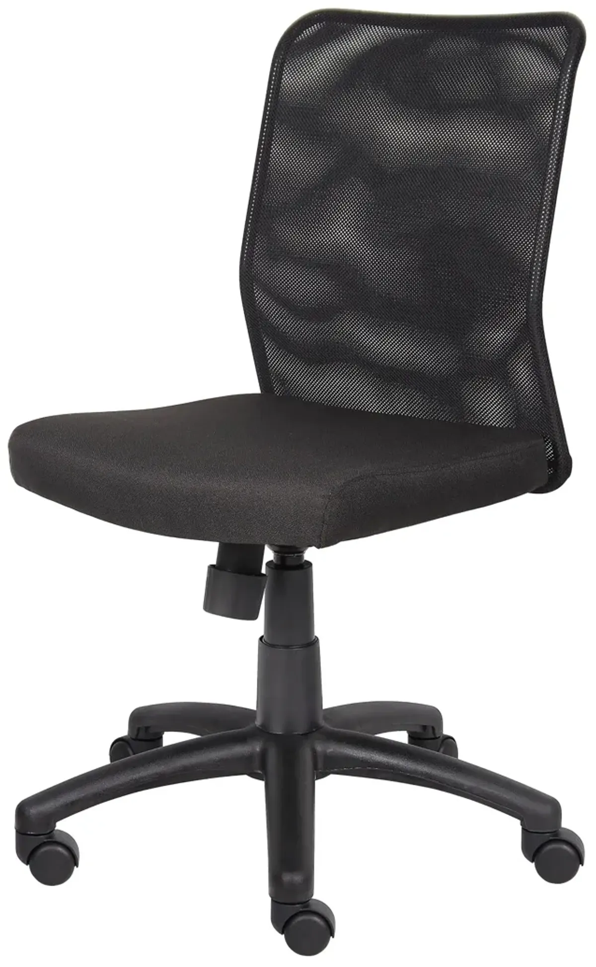 NorStarBoss Office Products Budget Mesh Task Chair without Arms in Black