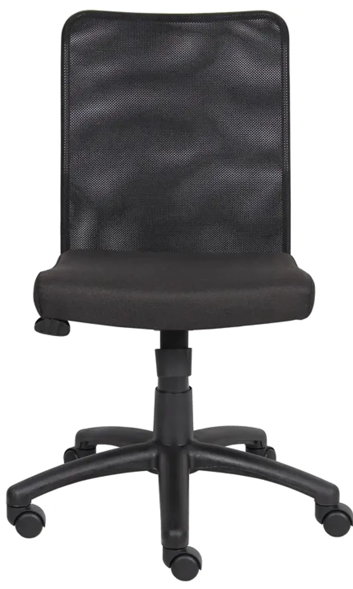 NorStarBoss Office Products Budget Mesh Task Chair without Arms in Black