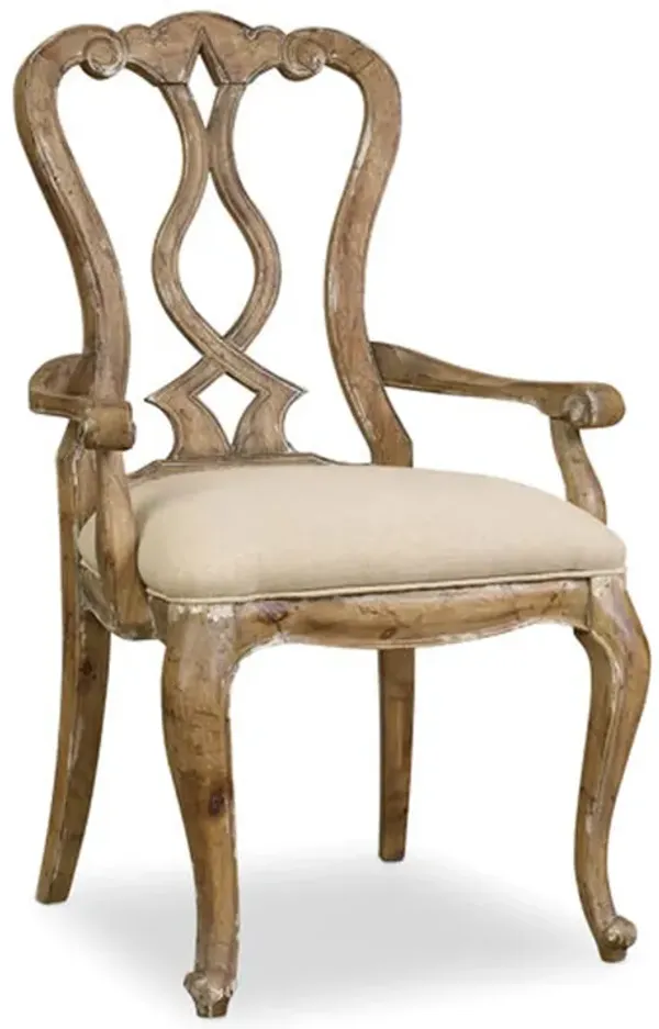 Chatelet Splatback Arm Chair in Beige