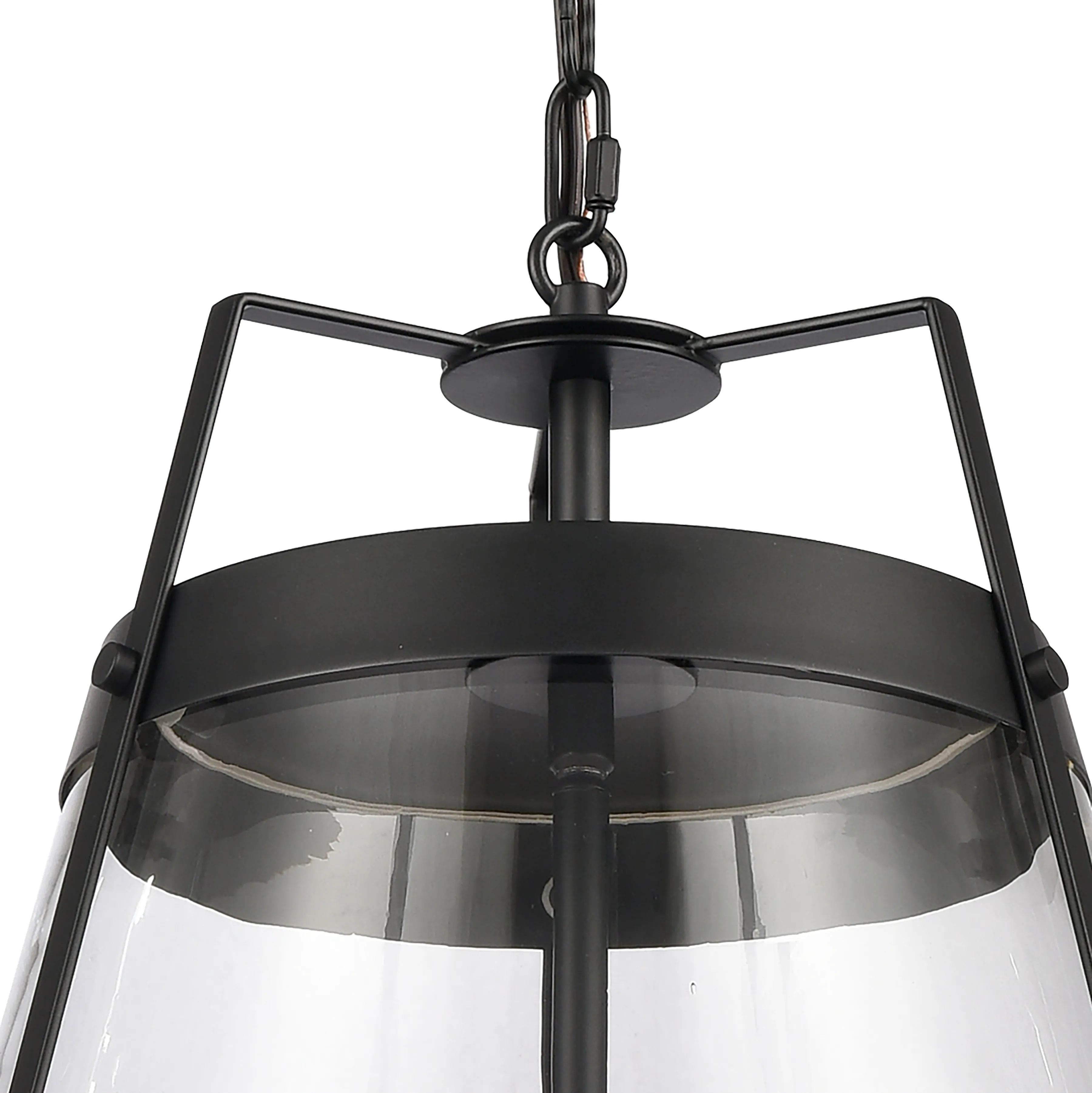 Judy 16'' Wide Black 3-Light Pendant