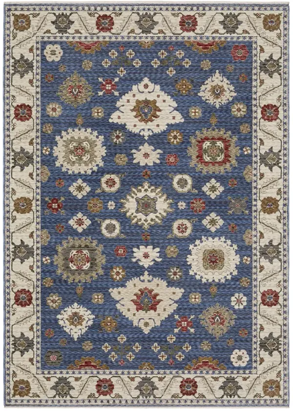 Hastings 3'10" x 5'5" Blue Rug