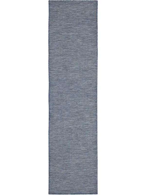 Positano POS01 Navy/Blue 2'2" x 10' Rug