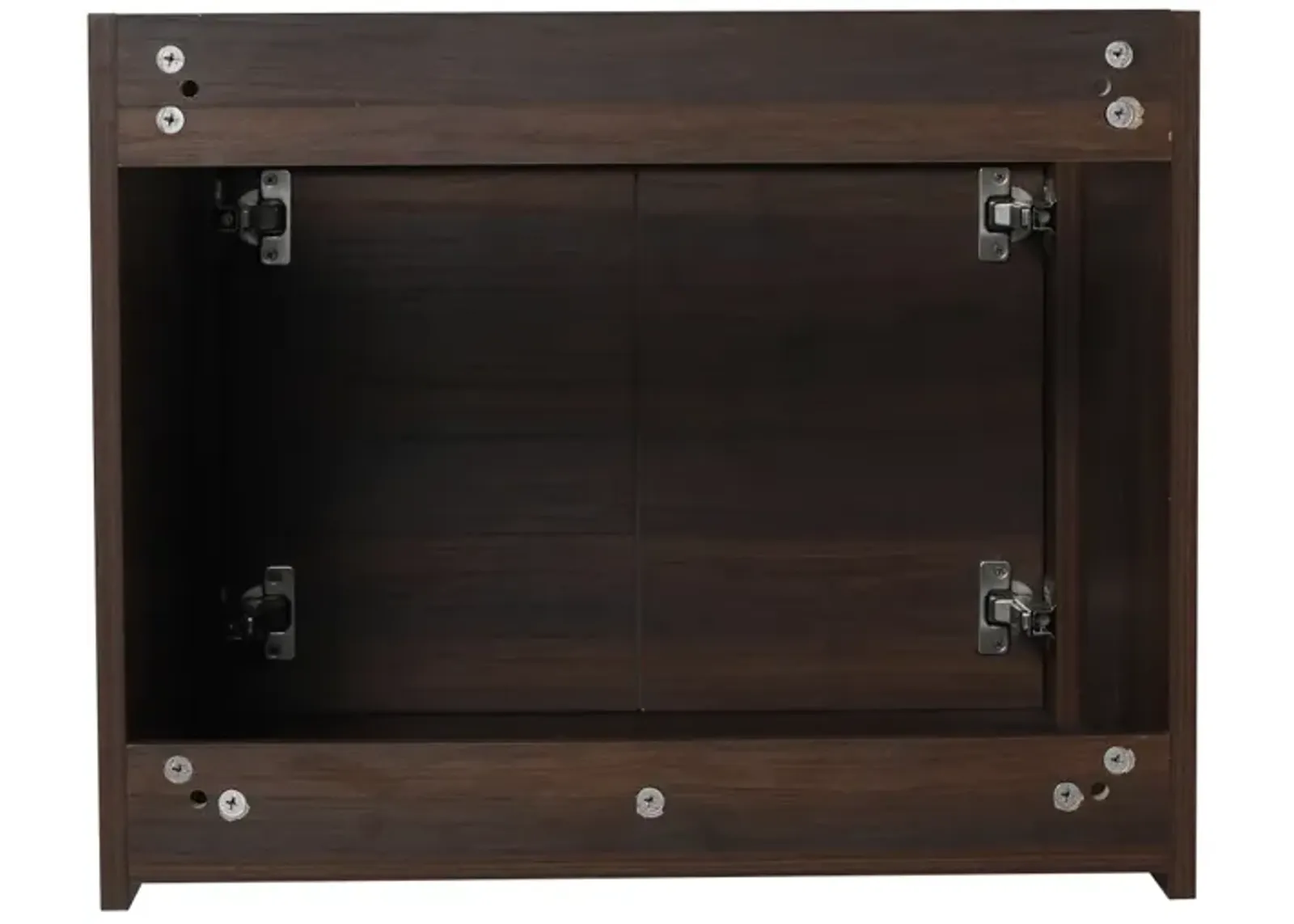 24 Inch Bathroom Cabinet with Sink, Soft Close Doors