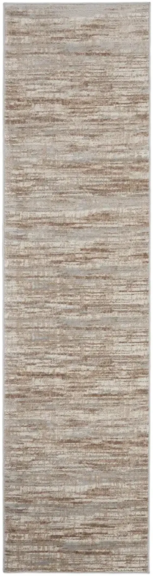 Elation ETN01 Ivory/Gray 2'2" x 16' Rug